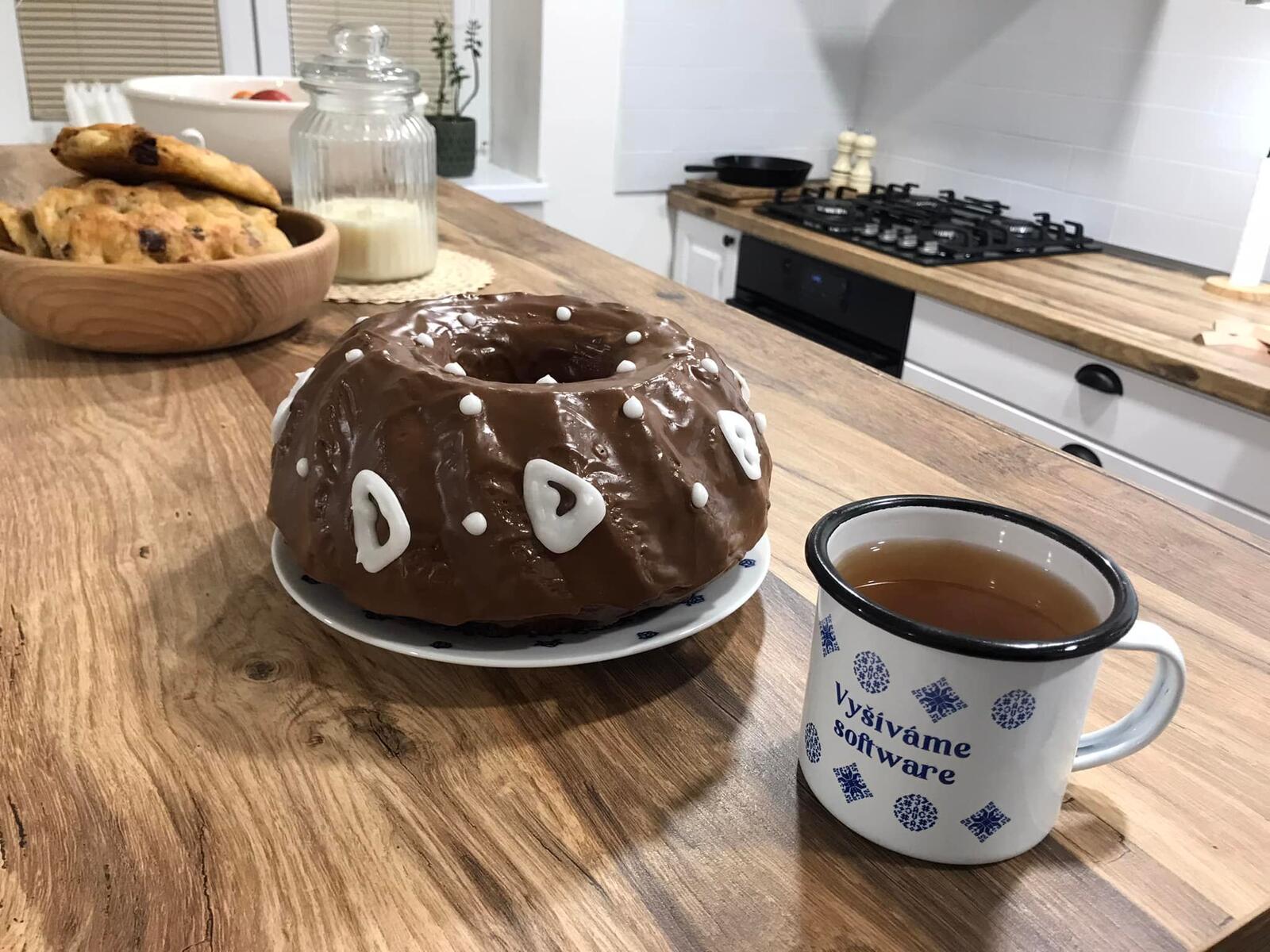My pound cake didn't win, but it gained valuable points for branding